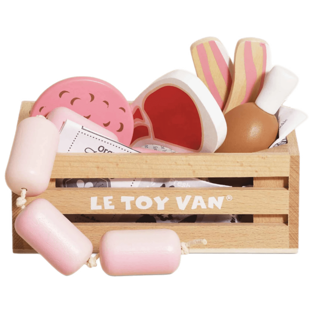 Le Toy Van 3 Plus Butchers Meat Crate