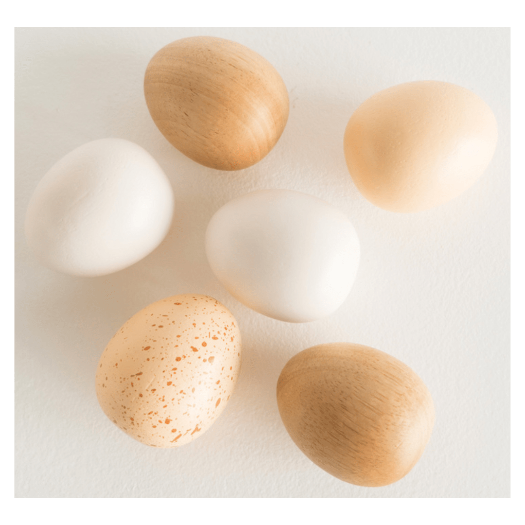 Le Toy Van 3 Plus Eggs Half A Dozen Crate