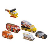 Le Toy Van 3 Plus Emergency Vehicle Set