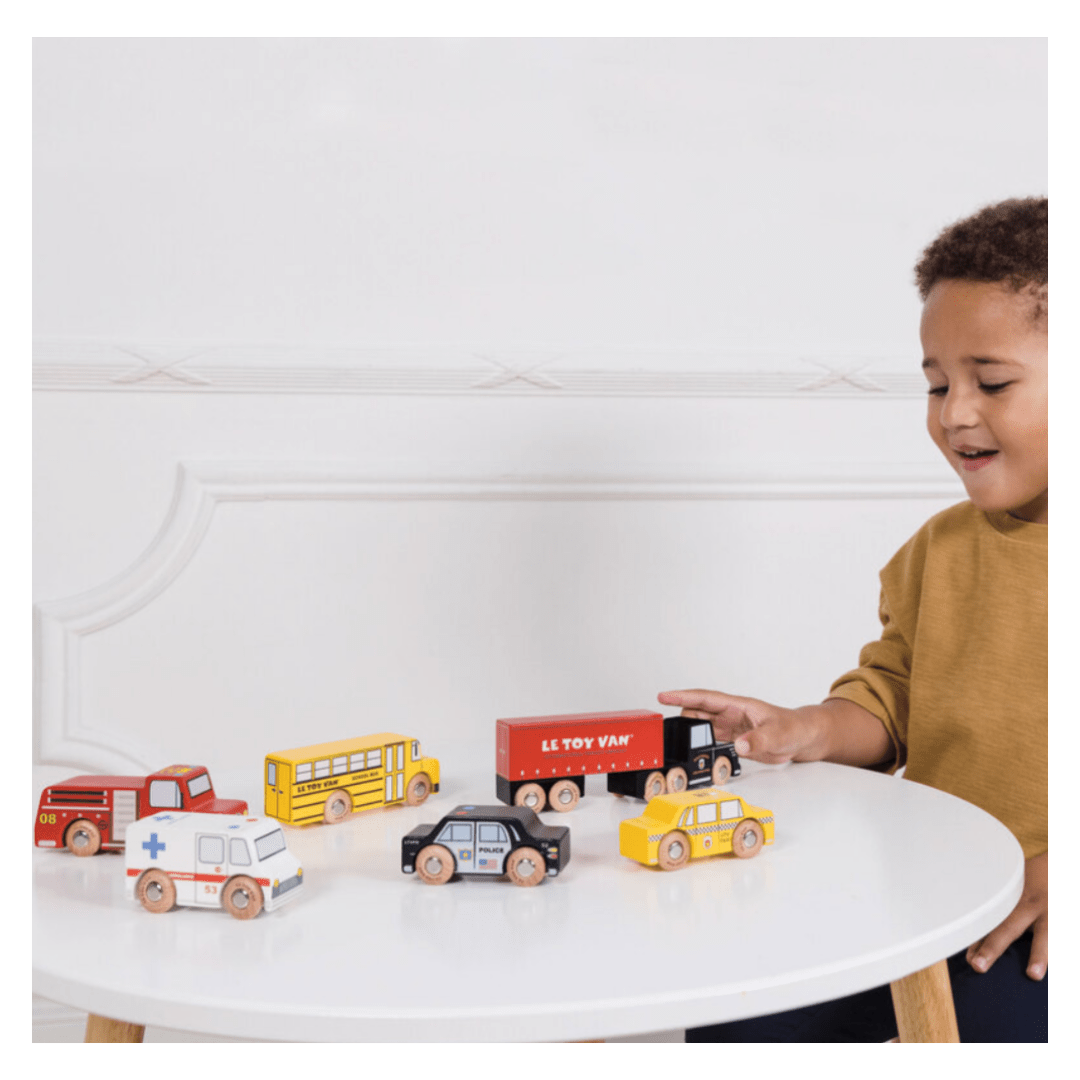 Le Toy Van 3 Plus New York Car Set