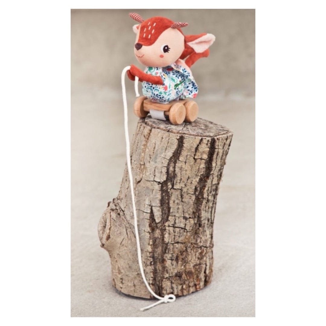 Lilliputiens 12 Mths Plus Stella Pull Along Cuddle