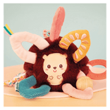 Lilliputiens 3 Months Plus Leon Multi Sensory Rattle Hedgehog