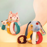 Lilliputiens 6 Months Plus Jeanne Rattle with Handles Cat