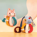 Lilliputiens 6 Months Plus Jules Rattle with Handles Dog
