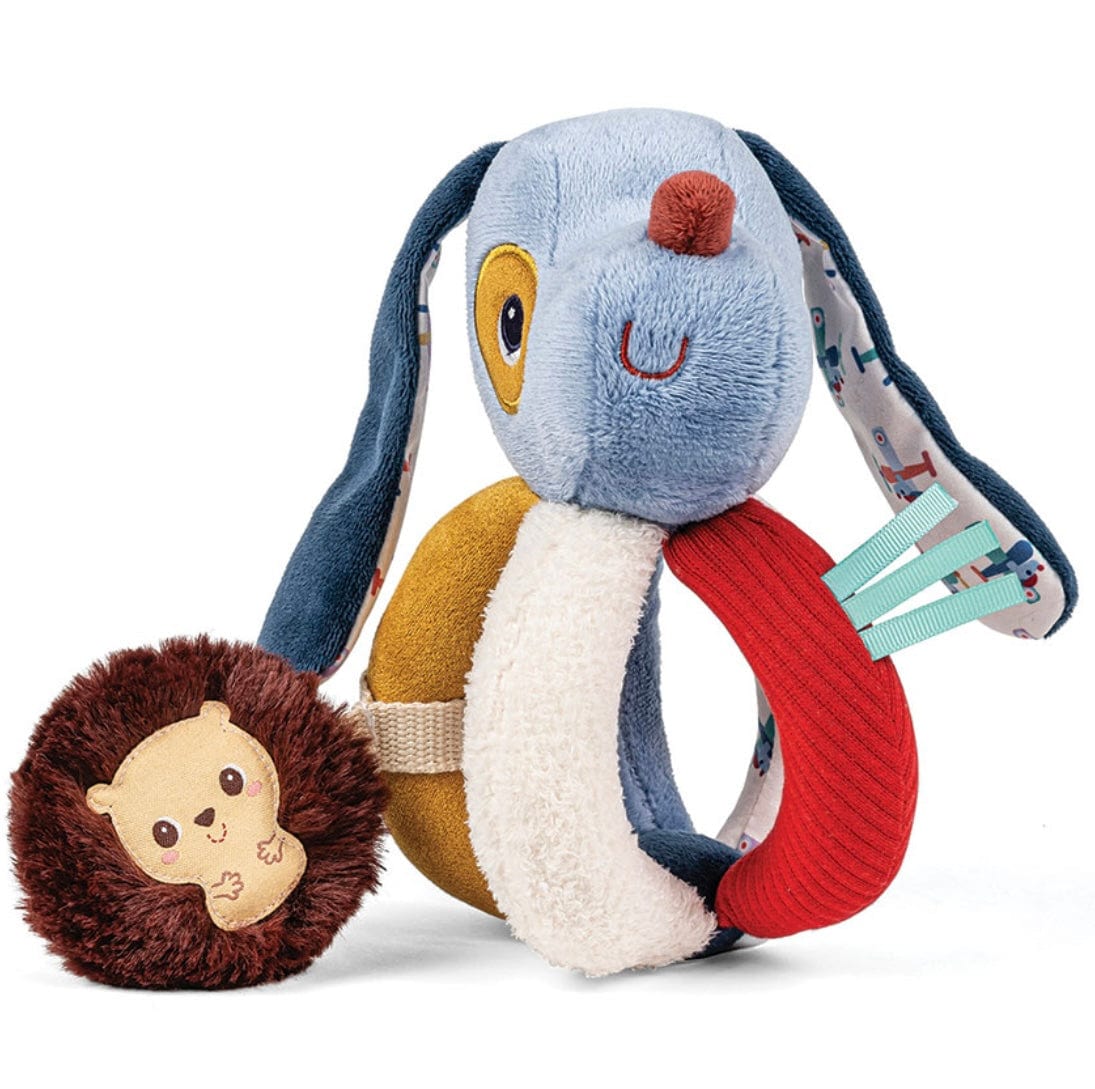Lilliputiens 6 Months Plus Jules Rattle with Handles Dog
