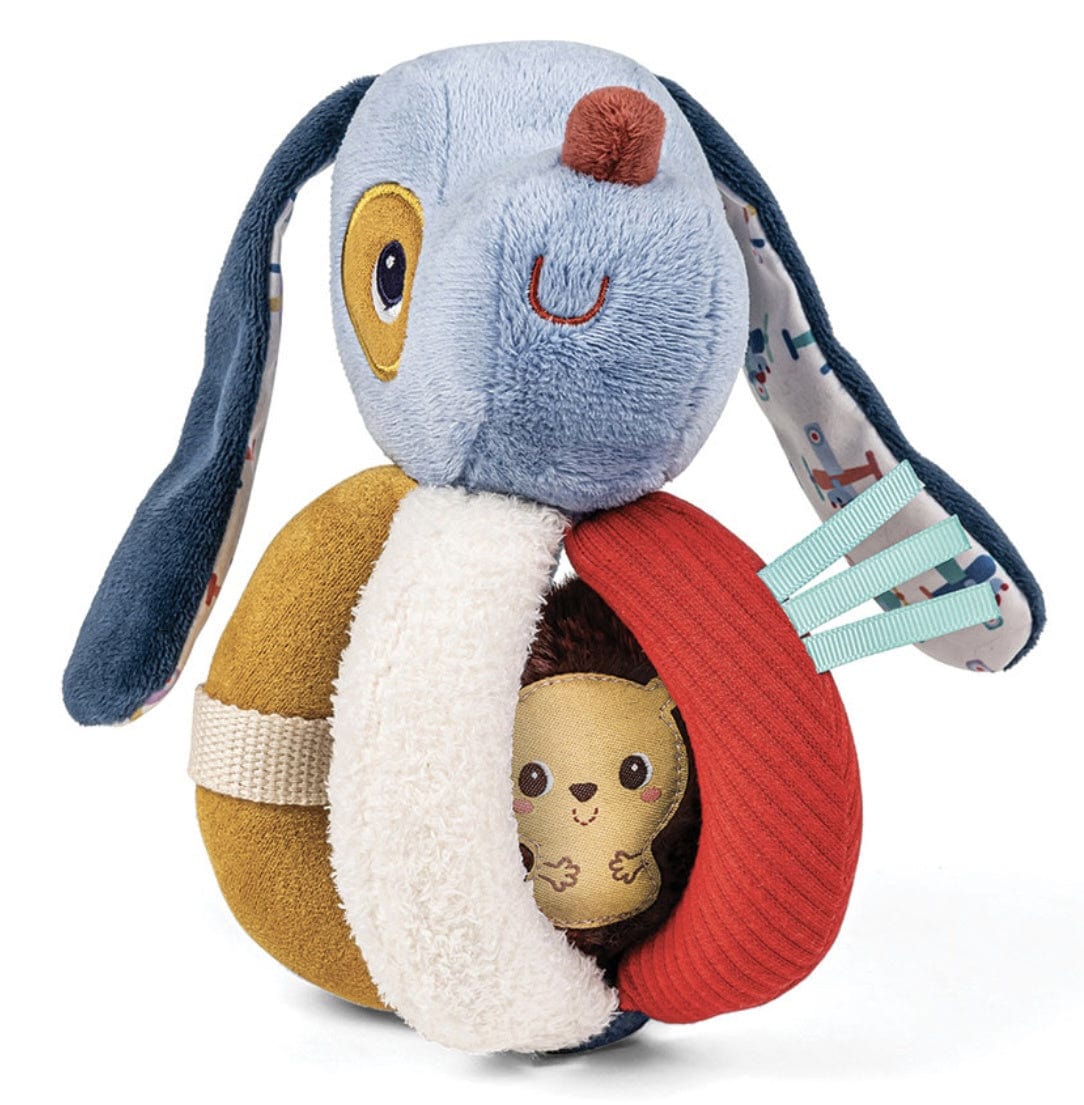 Lilliputiens 6 Months Plus Jules Rattle with Handles Dog
