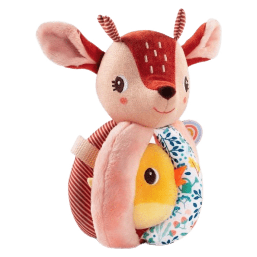 Lilliputiens 6 Mths Plus Stella Rattle with Handles