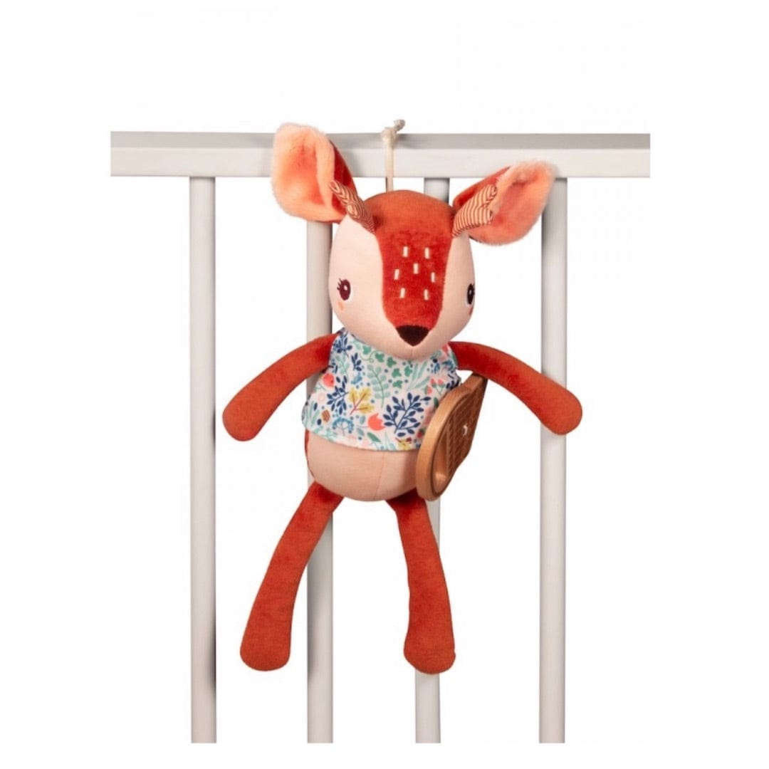 Lilliputiens Birth Plus Stella the Fawn Musical Plush