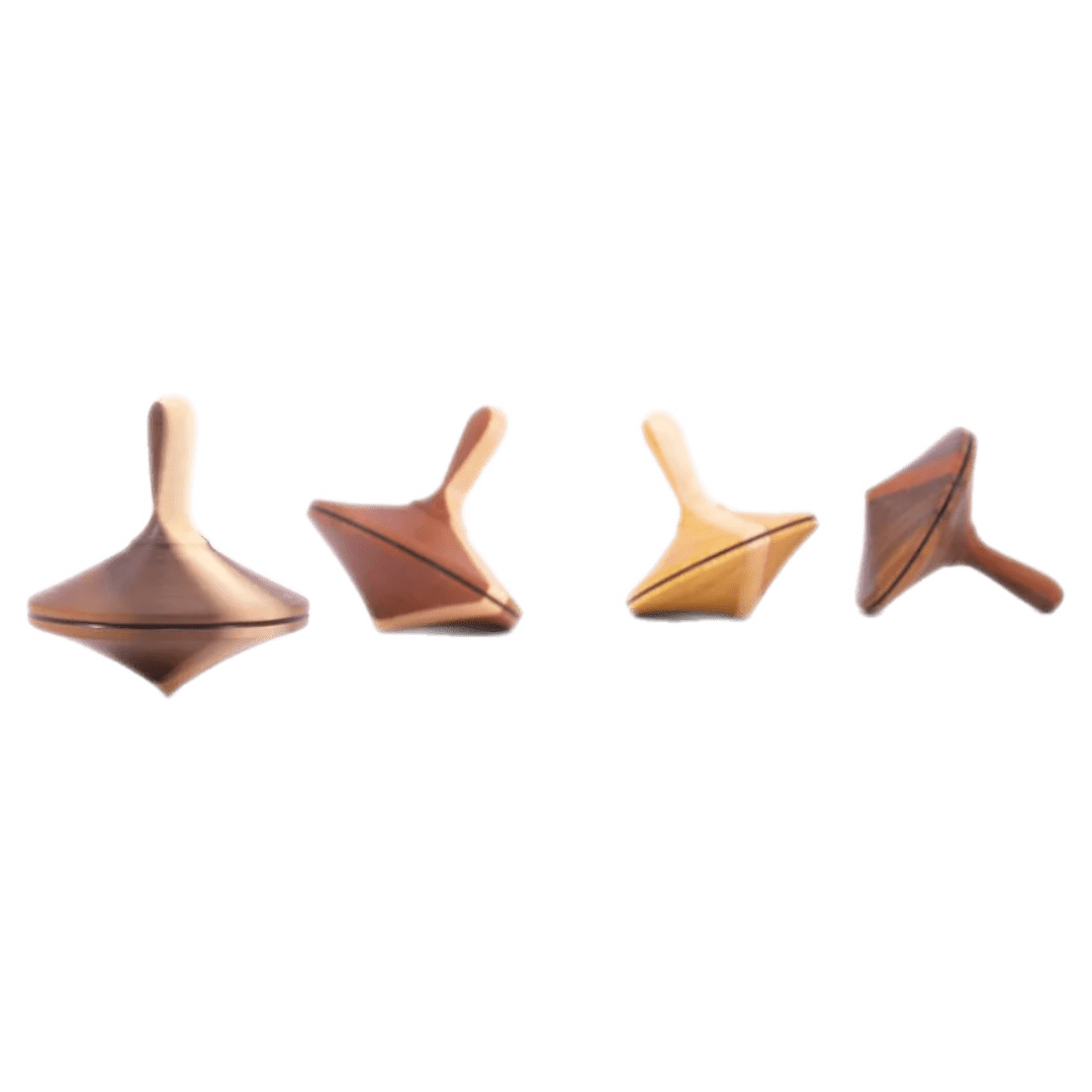Mader 3 Plus Charlie Natural Spinning Top