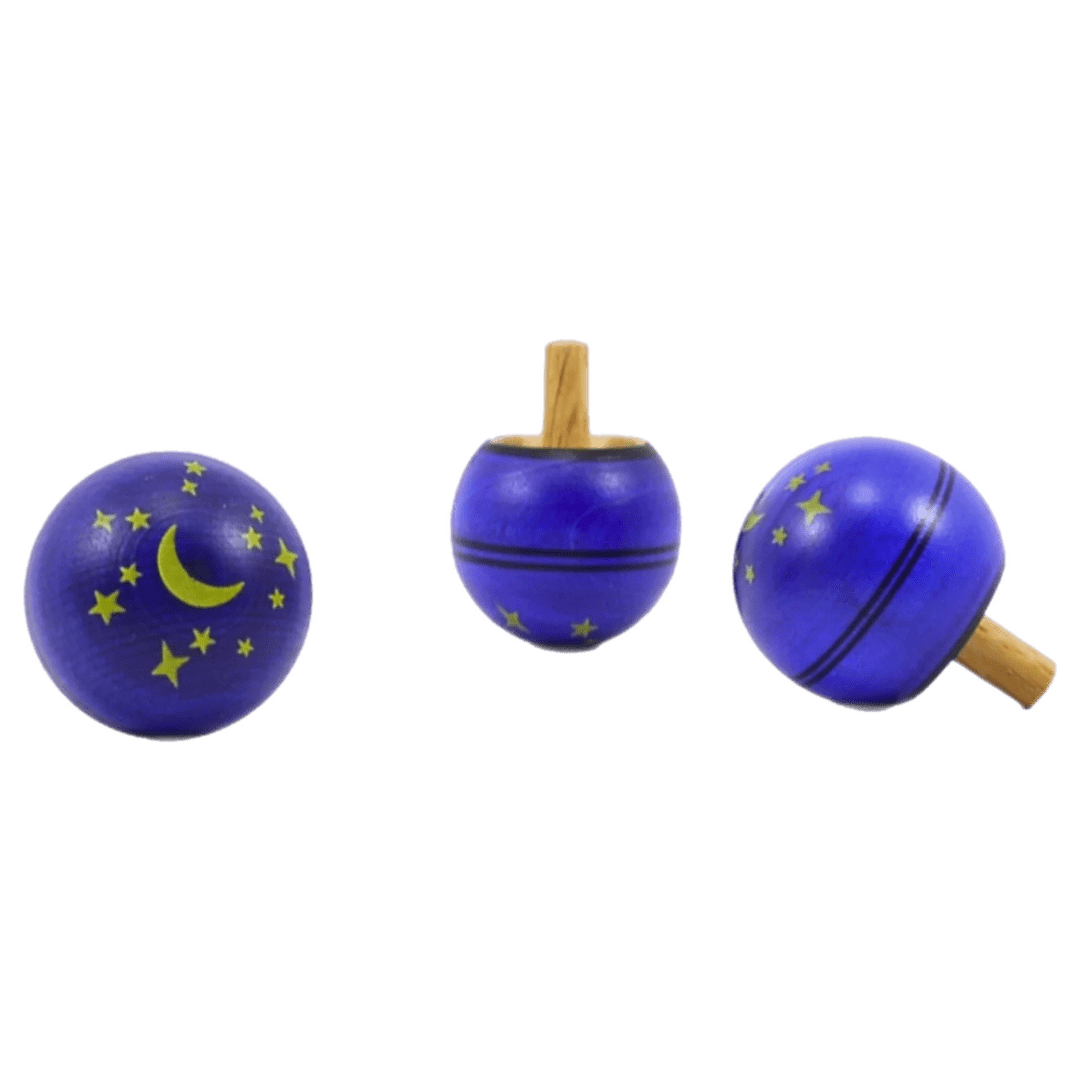 Mader 3 Plus Luna Starry Sky Spinning Top Turn Top