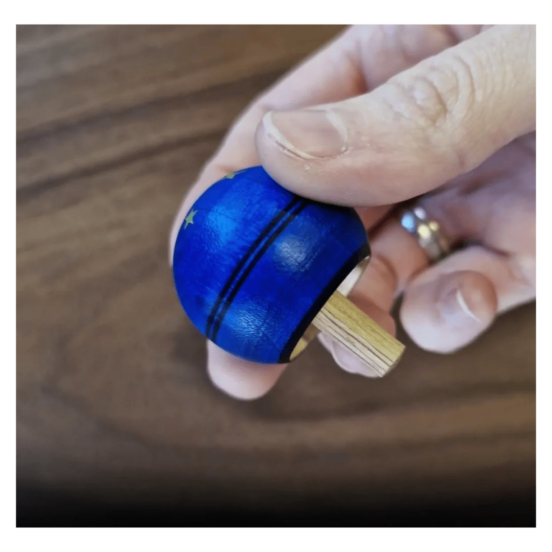 Mader 3 Plus Luna Starry Sky Spinning Top Turn Top