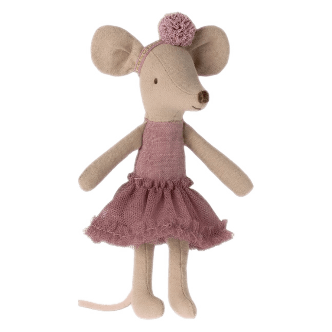 Maileg 3 Plus Ballerina Mouse - Big Sister Heather