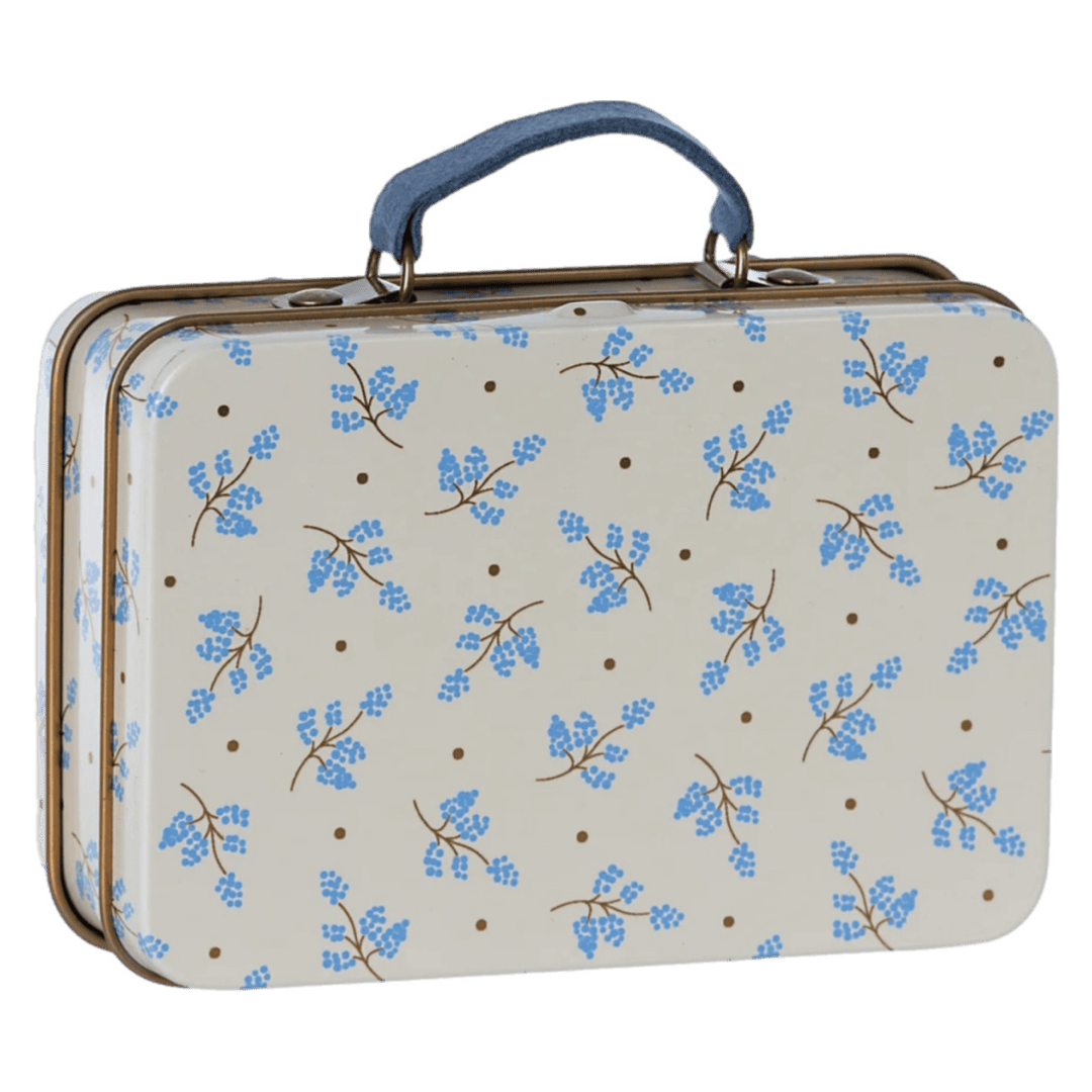 Maileg 3 Plus Metal Suitcase - Madeleine Blue