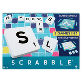 Mattel 8 Plus Scrabble 2 Games in 1