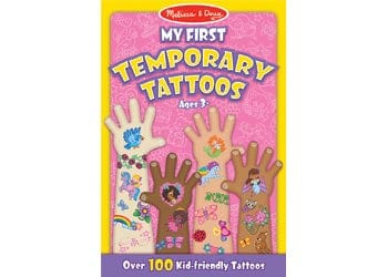 Melissa & Doug 2 Plus My First Temporary Tattoos - Rainbows, Fairies, Flowers & More