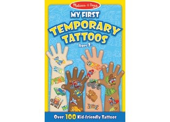 Melissa & Doug 3 Plus My First Temporary Tattoos - Adventure, Creatures, Sports & More