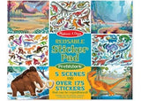 Melissa & Doug 3 Plus Reusable Sticker Pad - Prehistoric