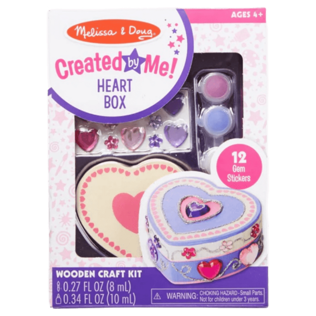 Melissa & Doug 4 Plus Created by Me!- Heart Box