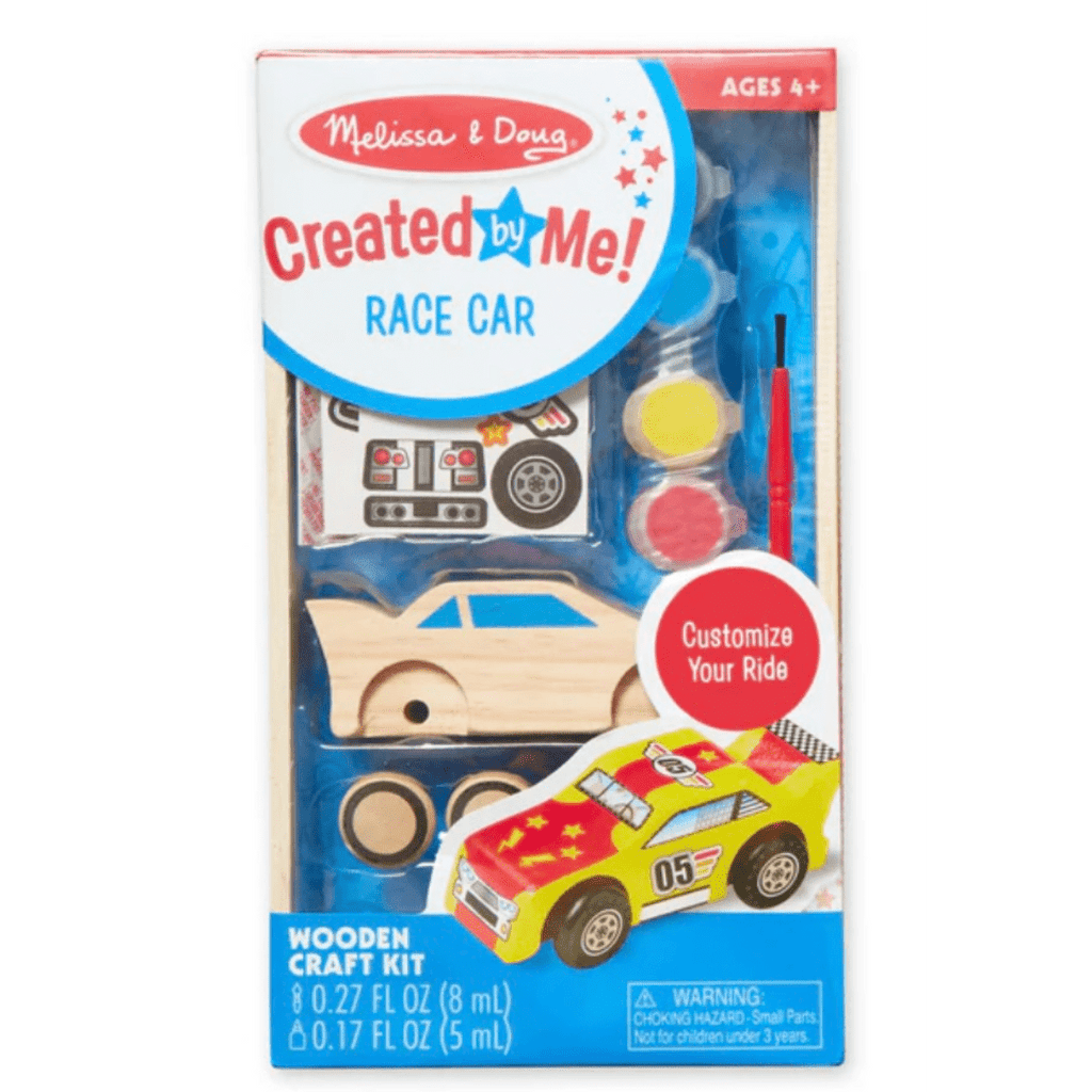 Melissa & Doug 4 Plus Created by Me! - Race Car