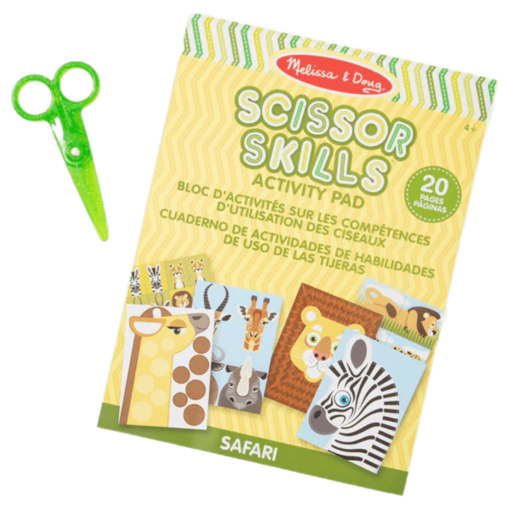 Melissa & Doug 4 Plus Scissor Skills Activity Pad - Safari