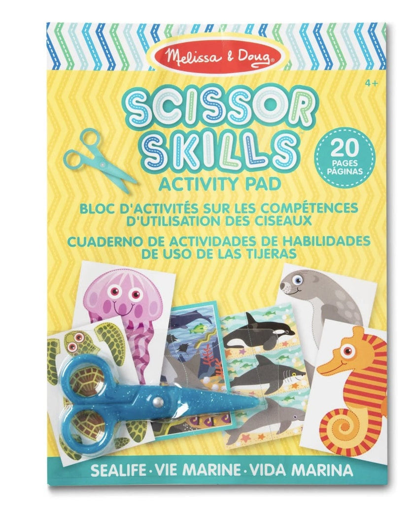 Melissa & Doug 4 Plus Scissor Skills Activity Pad - Sea Life