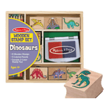 Melissa & Doug 4 Plus Wooden Stamp Set - Dinosaurs