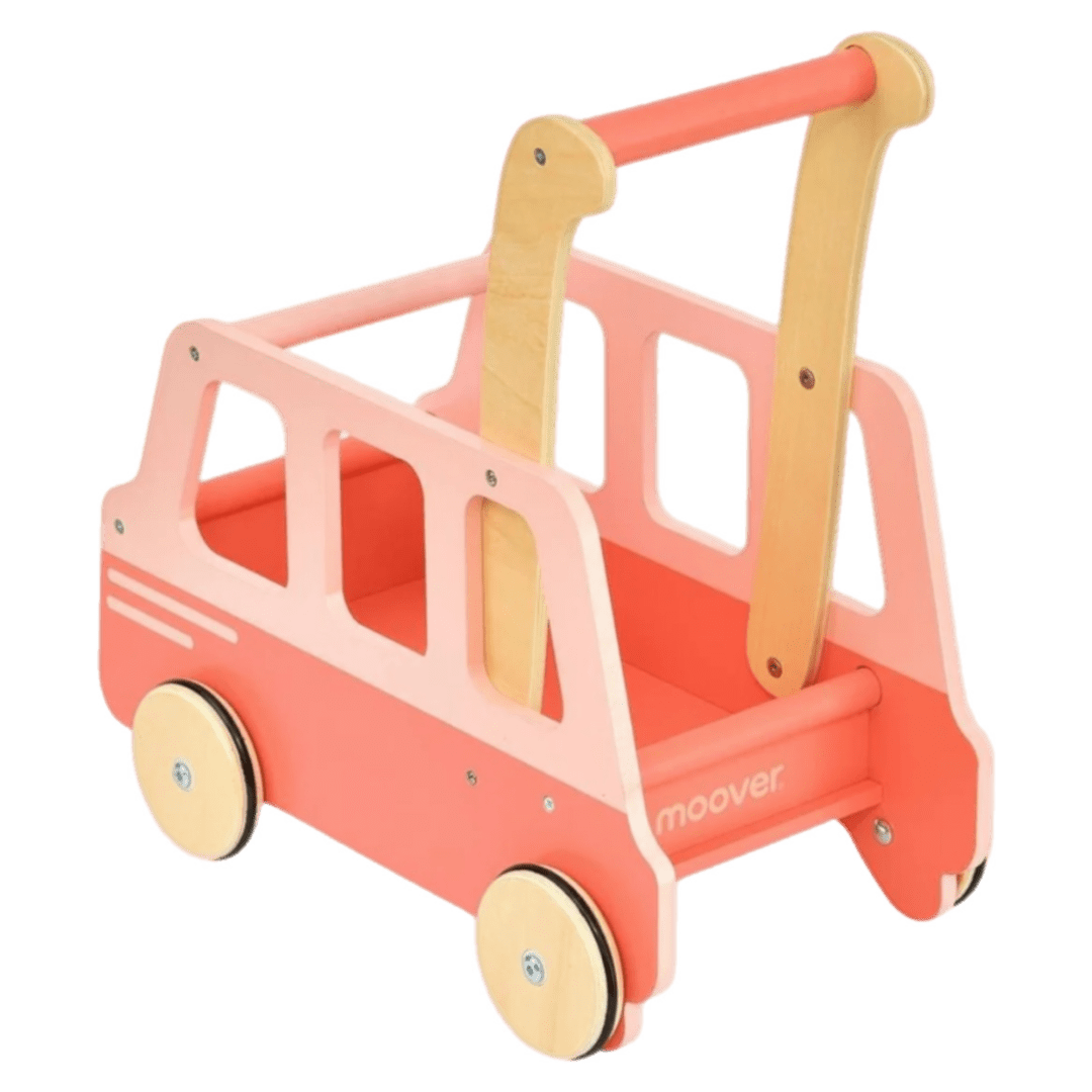 Moover 18 Months Plus School Bus Pink