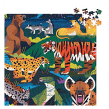 Mudpuppy 10 Plus 500 Pc Puzzle - Glow in the Dark Predators