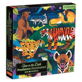 Mudpuppy 10 Plus 500 Pc Puzzle - Glow in the Dark Predators