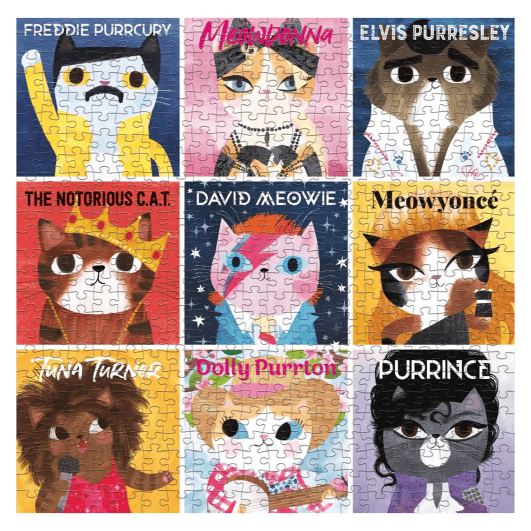 Mudpuppy 12 Plus 500 Pc Puzzle - Music Cat