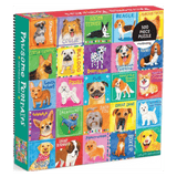 Mudpuppy 12 Plus 500 Pc Puzzle - Pawsome Portraits