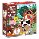 Mudpuppy 2 Plus 25 Pc Floor Puzzle - Farm Friends