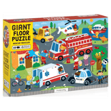 Mudpuppy 2 Plus 48 Pc Giant Floor Puzzle - Rescue Vehicles