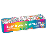 Mudpuppy 3 Plus Colouring Roll - Rainbow Animals