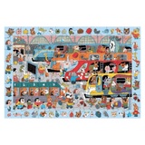 Mudpuppy 4 Plus 64 Pc Search & Find Puzzle - All Aboard!