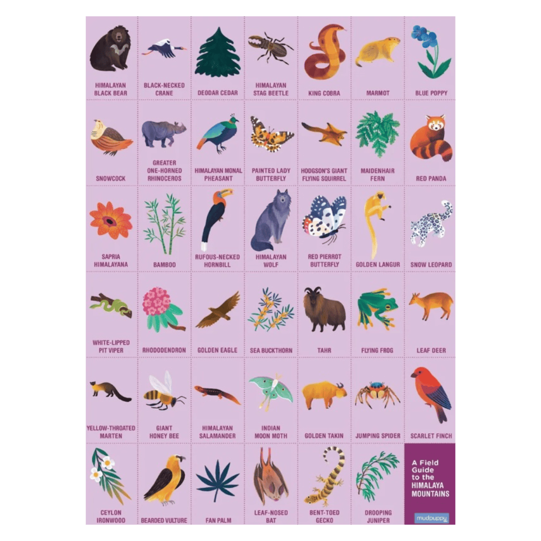 Mudpuppy 4 Plus 64 Pc Search & Find Puzzle - In The Mountains