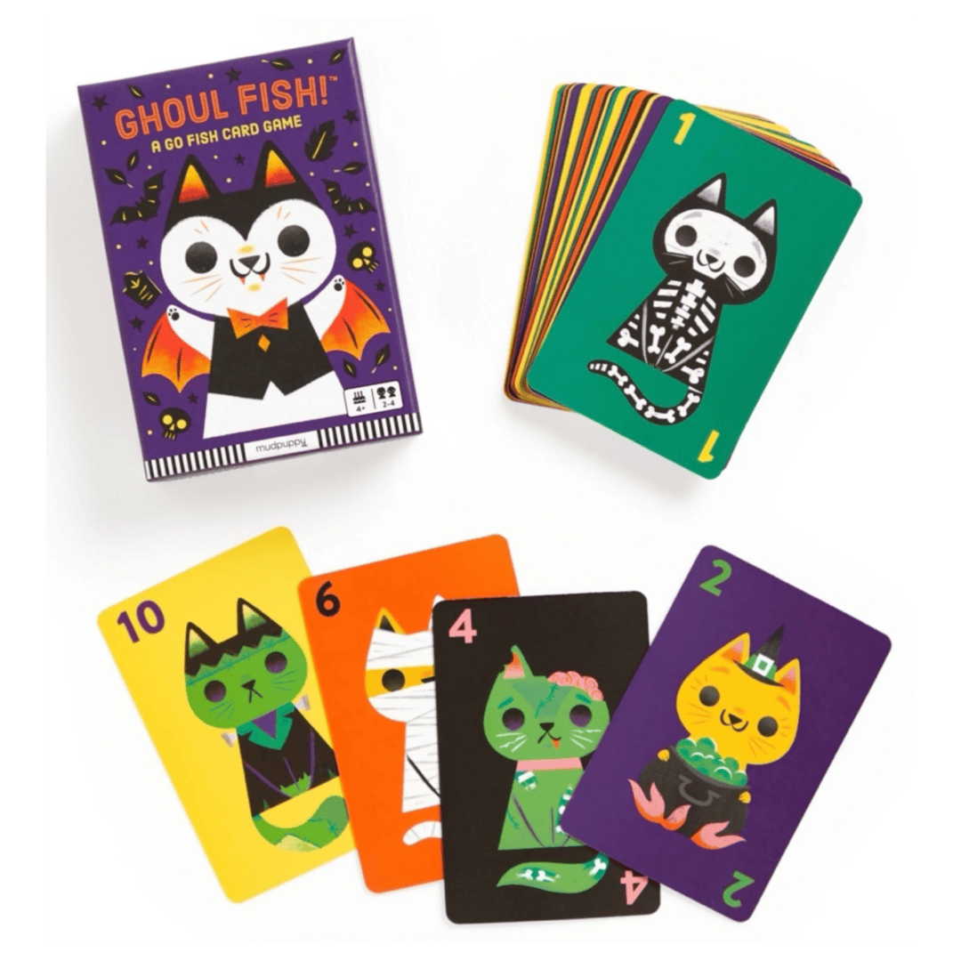 Mudpuppy 4 Plus Playing Cards - Ghoul Fish