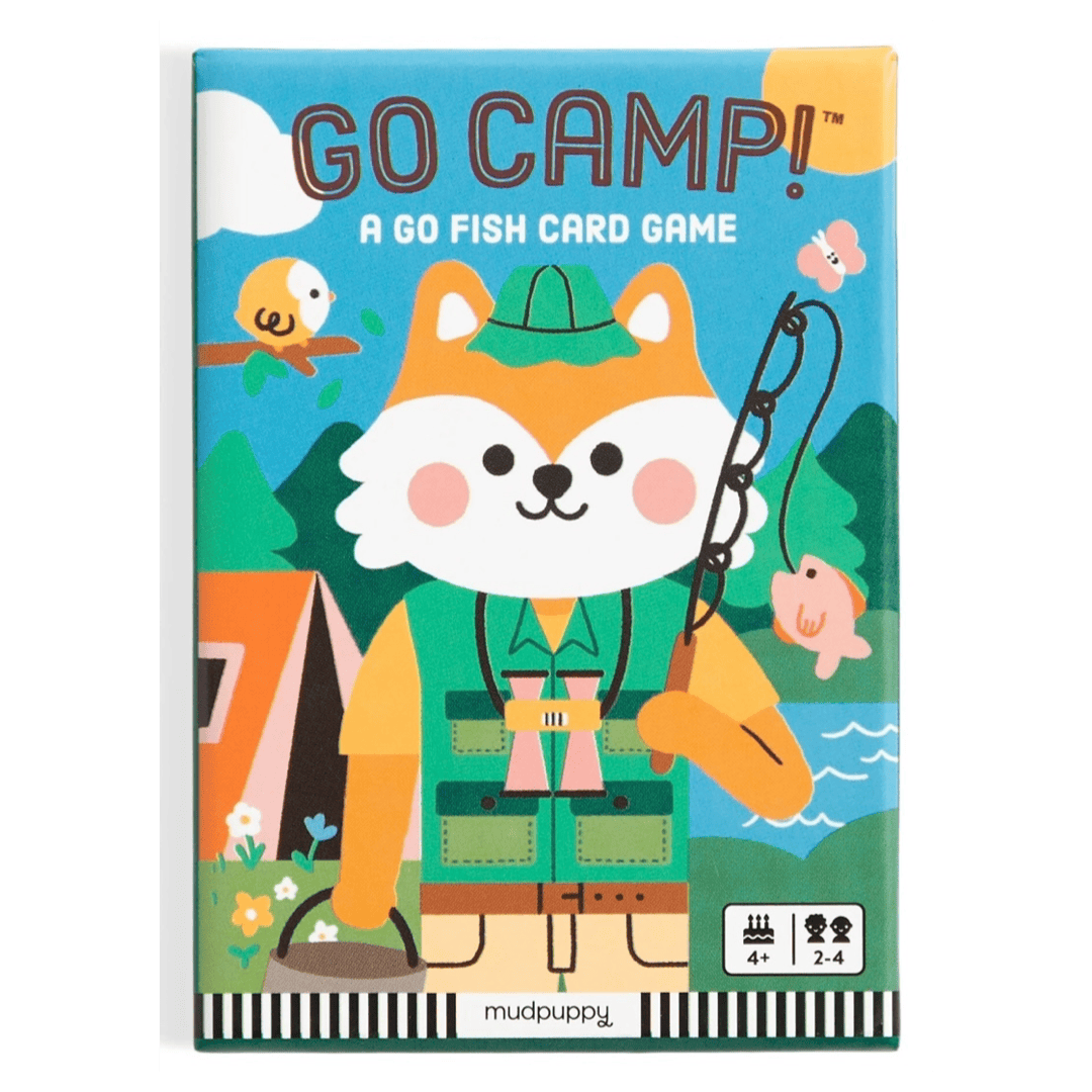 Mudpuppy 4 Plus Playing Cards - Go Camp!