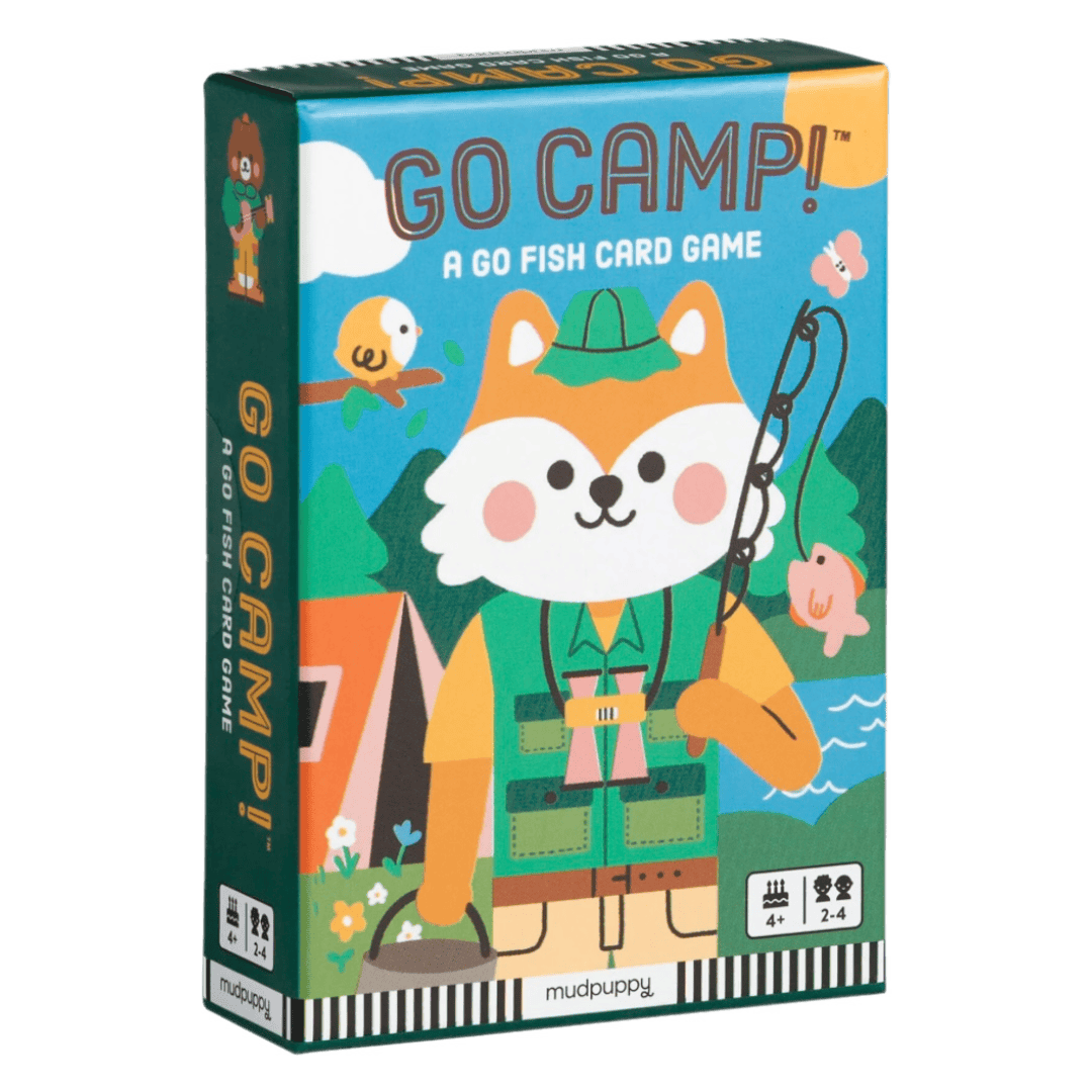 Mudpuppy 4 Plus Playing Cards - Go Camp!