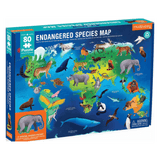 Mudpuppy 5 Plus 80 Pc Puzzle - Endangered Species