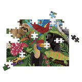 Mudpuppy 6 Plus 100 Pc Double-Sided Puzzle - Rainforest Above & Below