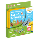 My Creative Box 3 Plus Aussie Animals Magic Water Painting Set