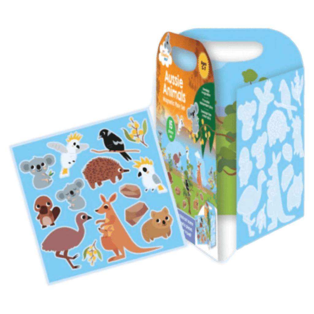 My Creative Box 3 Plus Aussie Animals Magnetic Play Set