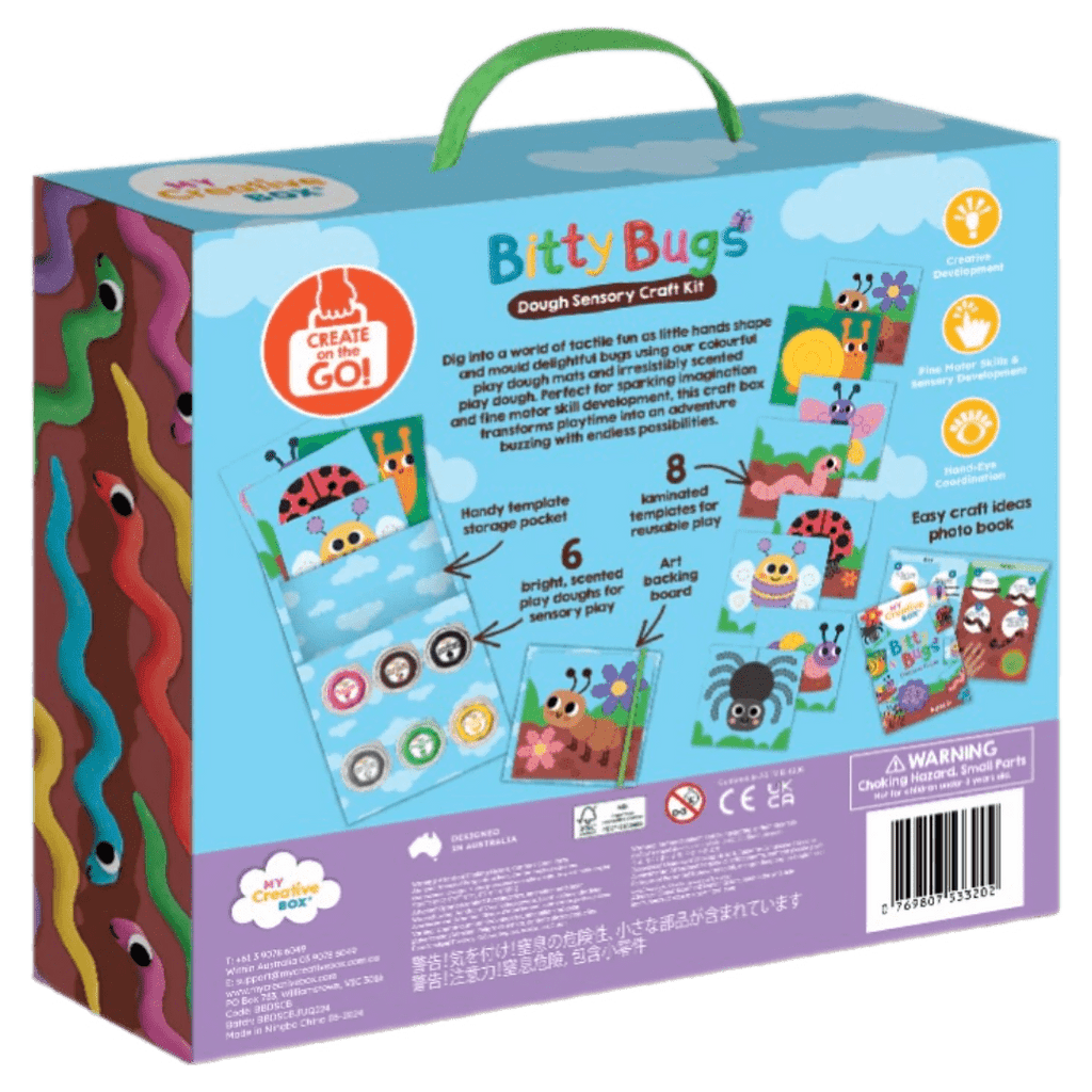 My Creative Box 3 Plus Bitty Bugs Dough Sensory Craft Box