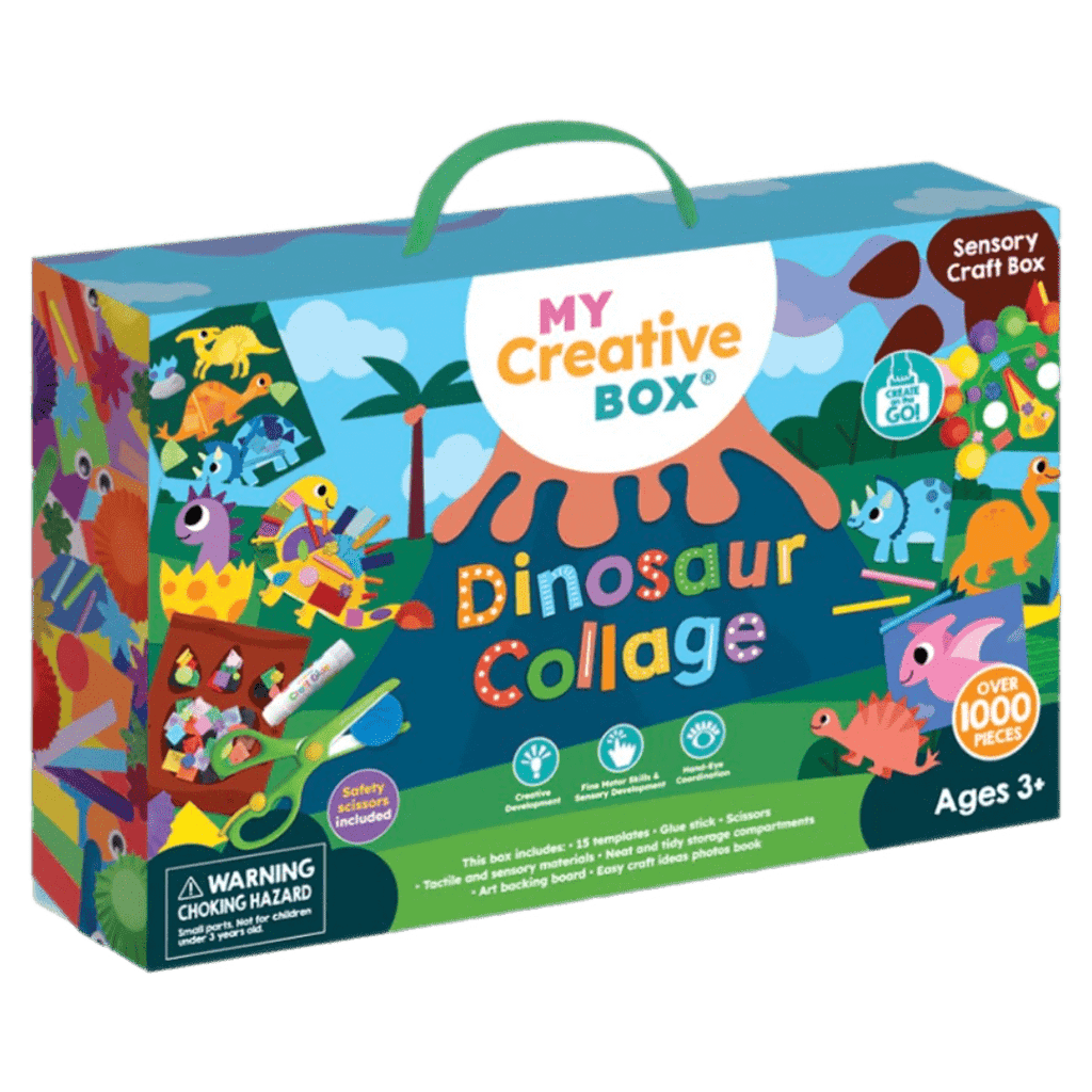 My Creative Box 3 Plus Dinosaur Collage Sensory Craft Box