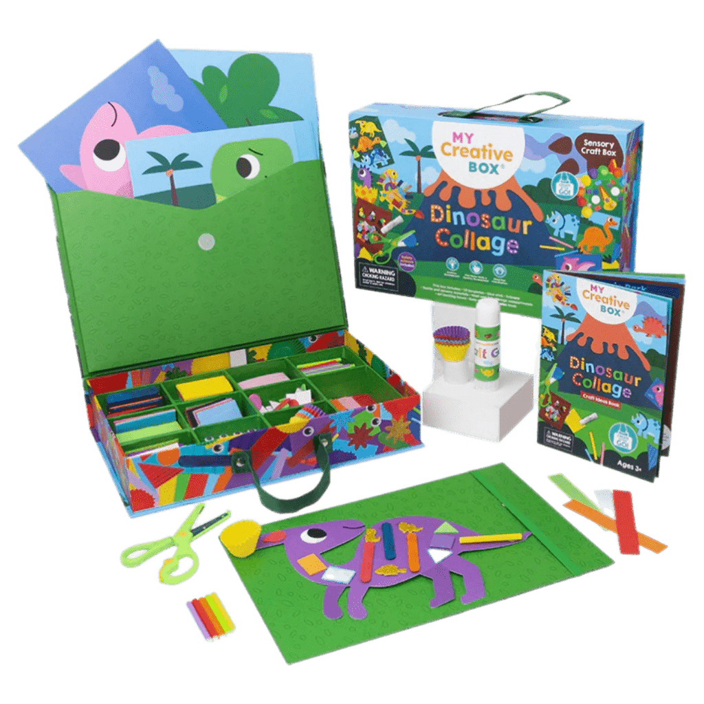 My Creative Box 3 Plus Dinosaur Collage Sensory Craft Box