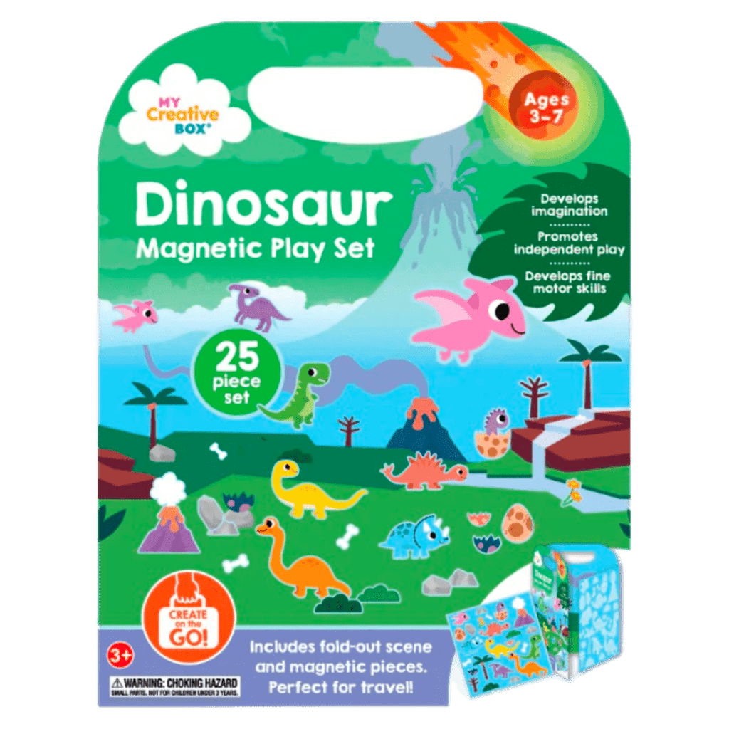 My Creative Box 3 Plus Dinosaur Magnetic Play Set