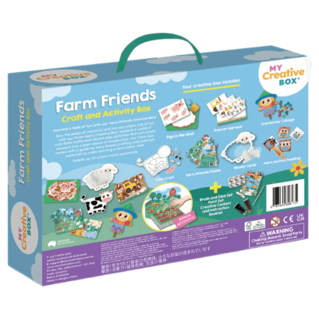 My Creative Box 3 Plus Farm Friends Craft and Activity Box