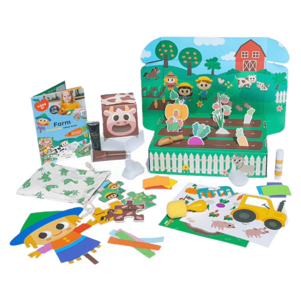 My Creative Box 3 Plus Farm Friends Craft and Activity Box