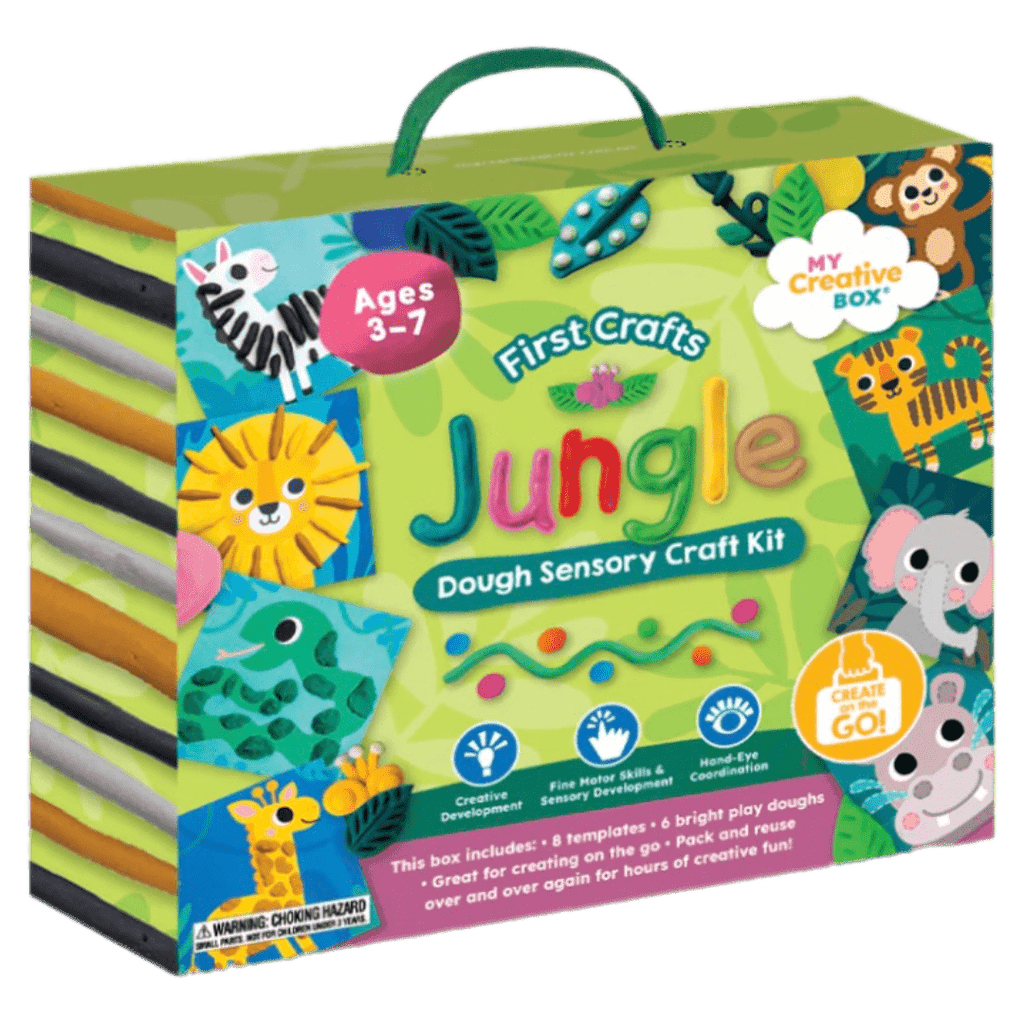 My Creative Box 3 Plus First Crafts Jungle Dough Sensory Craft Box